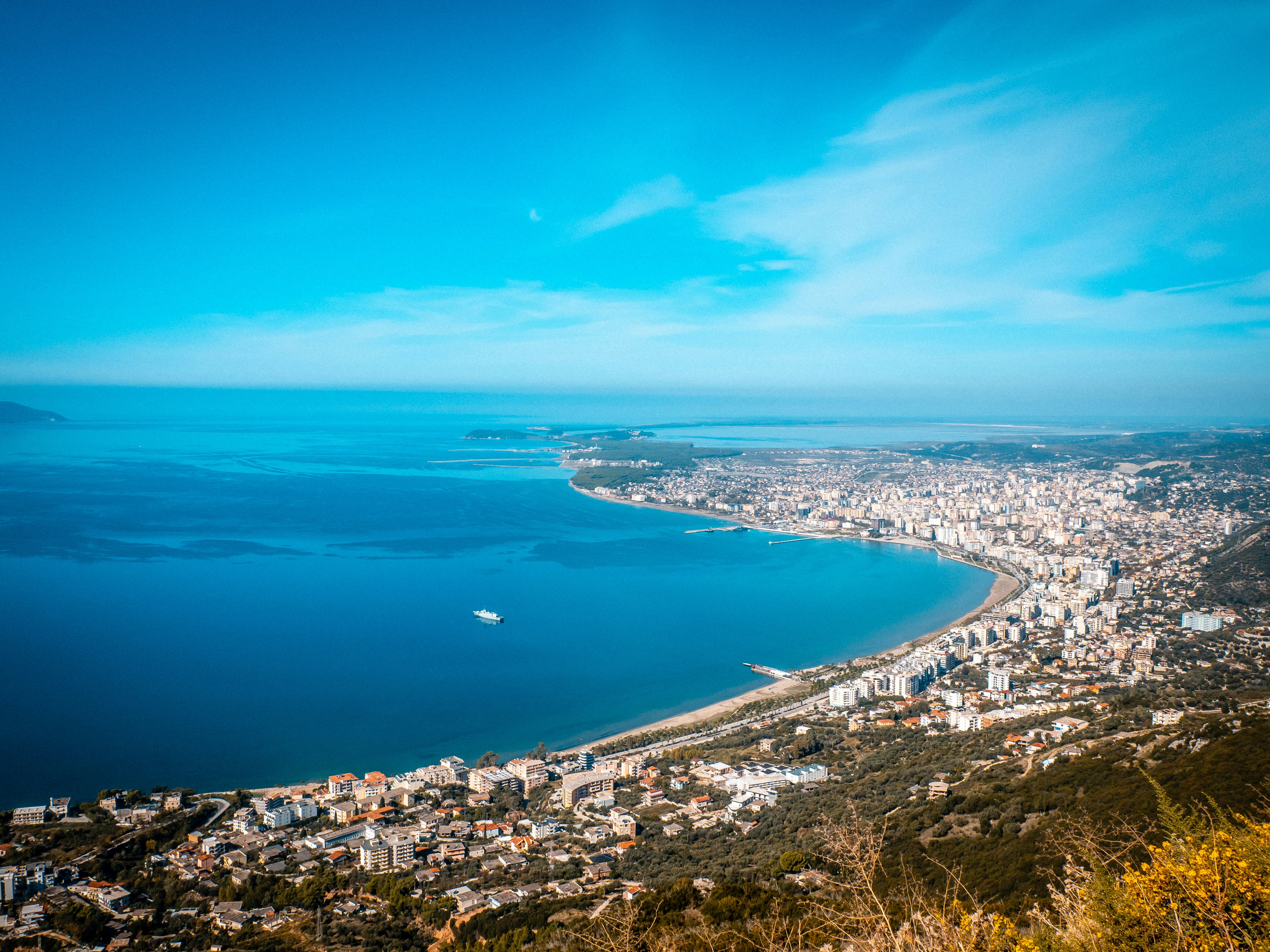 Vlorë coastline, Albania