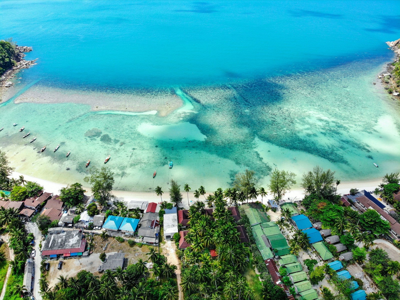 Haad Rin beach on Koh Phangan, Thailand